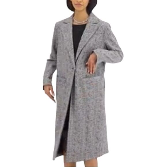 INC International Concepts CULPOS X INC Knit Women's Coat in the Size Large - Picture 6 of 10